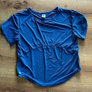 Senita Athletics Light Navy Race Ready Tee Size Small